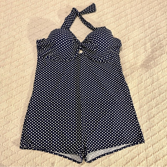 Other - NWOT Retro Style One Piece Bathing Suit